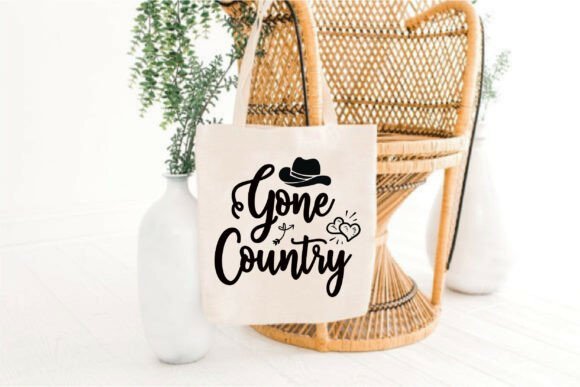 Gone Country Graphics & T-Shirt Designs