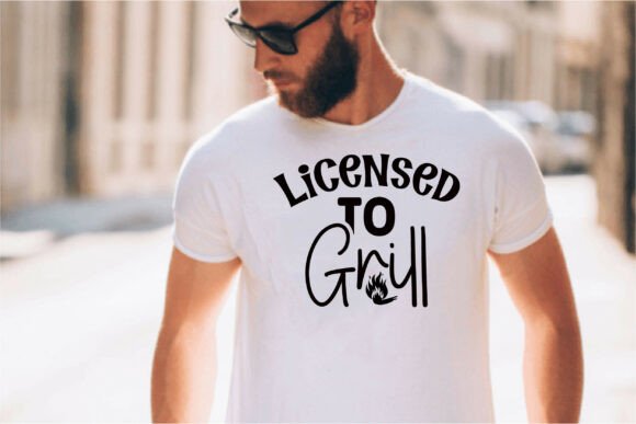 Grill Graphics for T-Shirt Designs