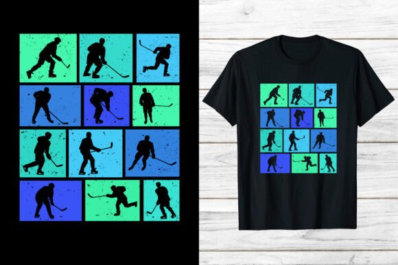 Rockey Retro Shirt: Hockey Graphics for T-Shirt Designs